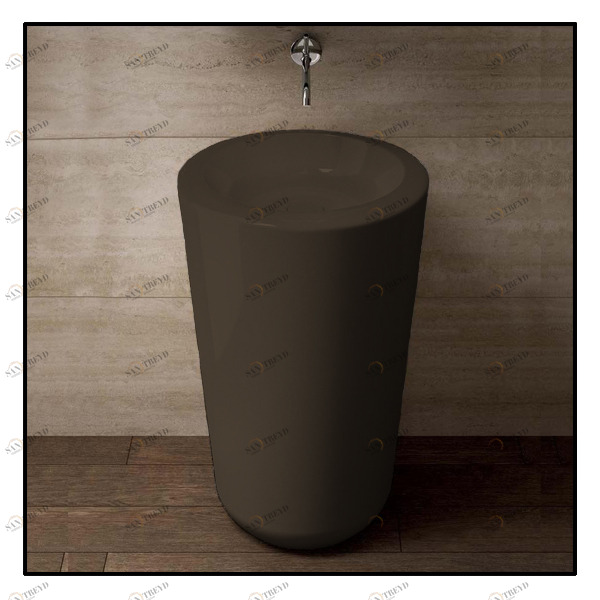 FLFREECFN Накладная раковина на столешницу  круглая Ceramica Cielo 