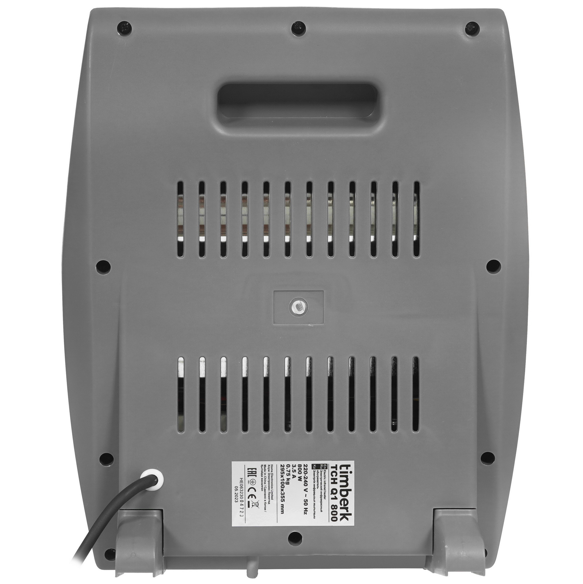 1072412 Инфракрасный обогреватель Timberk TCH Q1 800 STDN-0137097 - Вид №5