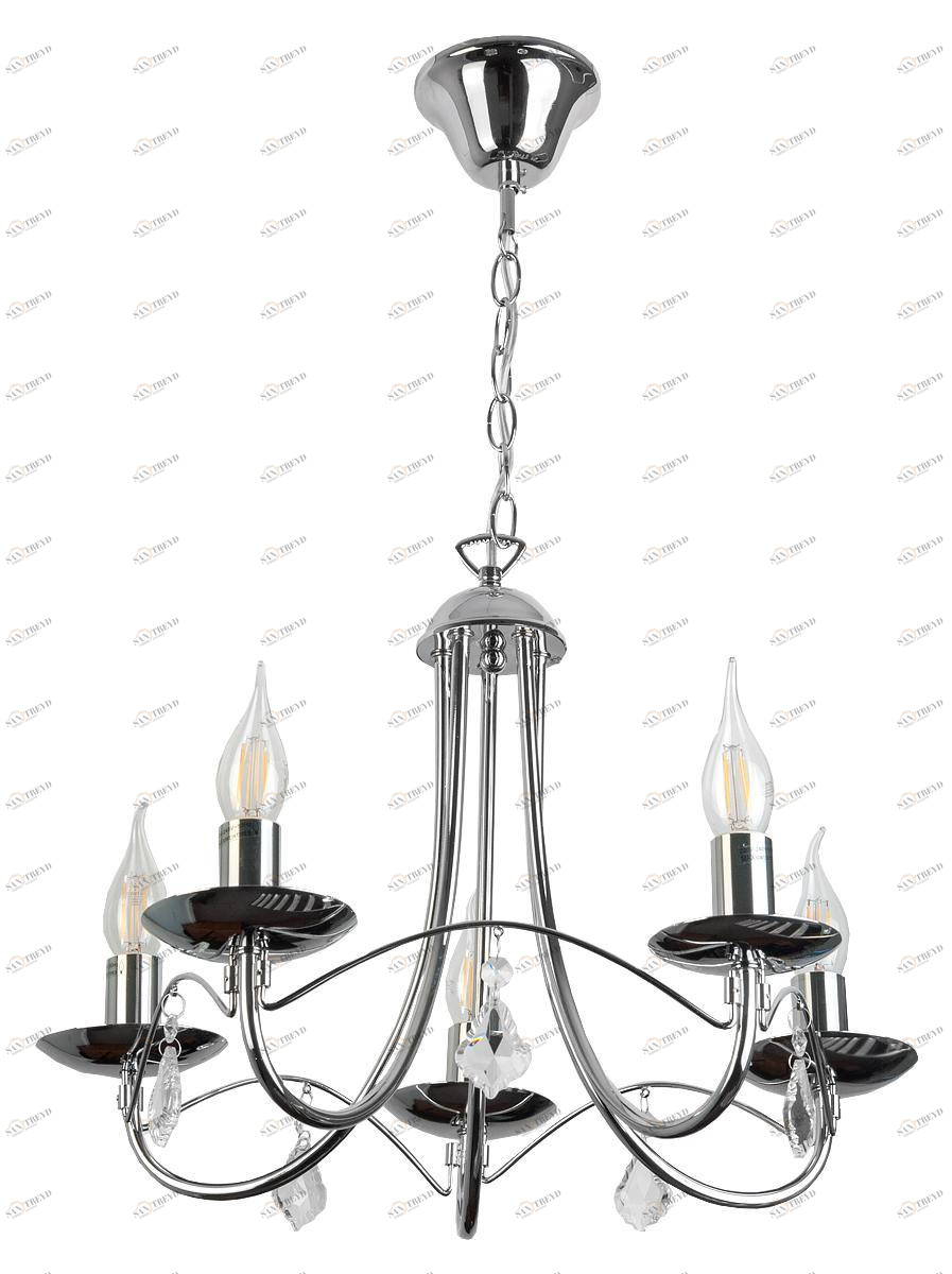 Подвесная люстра Toplight Lily TL6020D-05CH TOPLIGHT LILY 186072 Хром