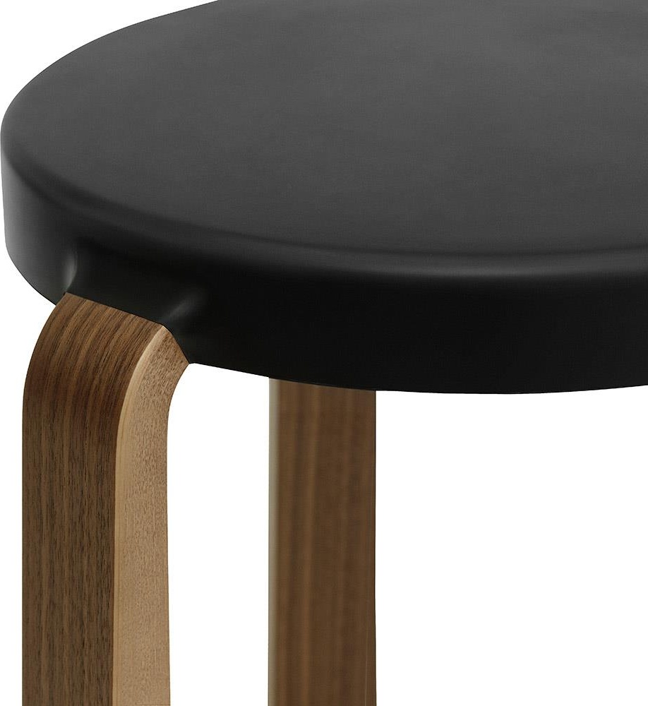 602256 Tap Stool Walnut / Black Normann Копенгаген Normann Copenhagen  - Вид №2