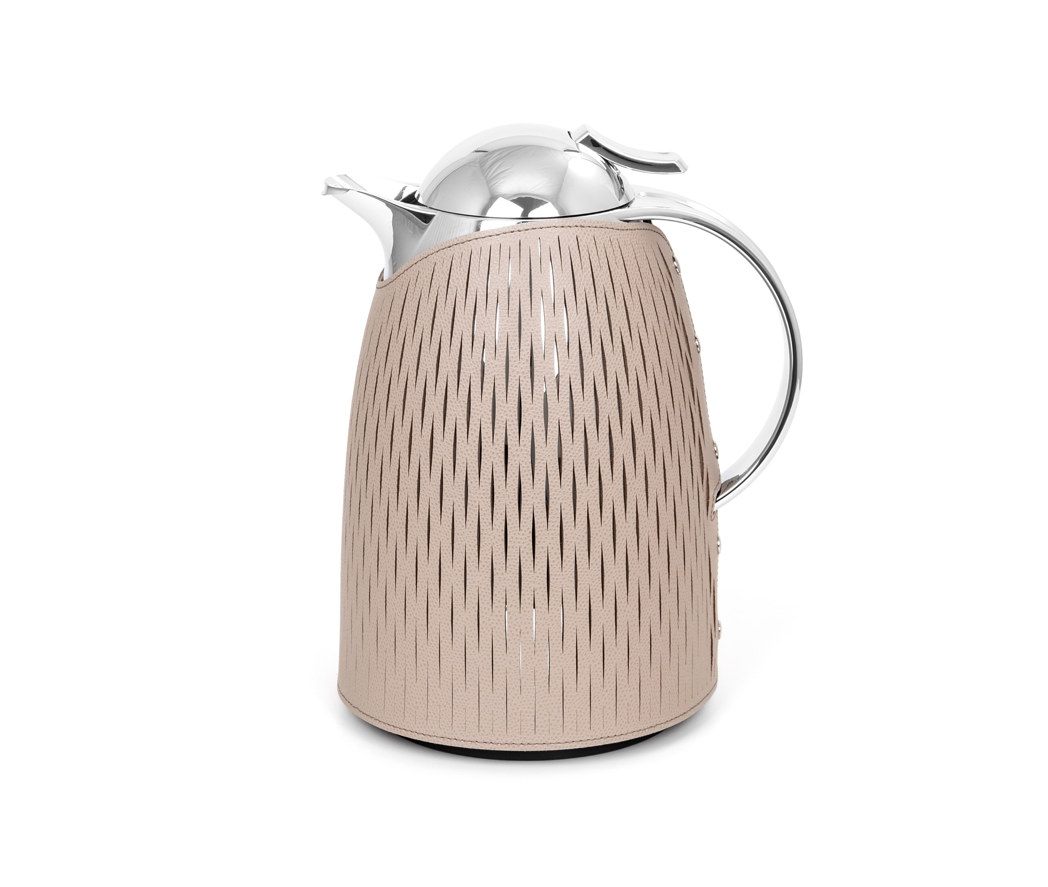 Графин Emily Thermal - 1,5 л - Ø 17X В 27 см / зернистая кожа_белый Pinetti 00.2022.029.000 - Вид №1