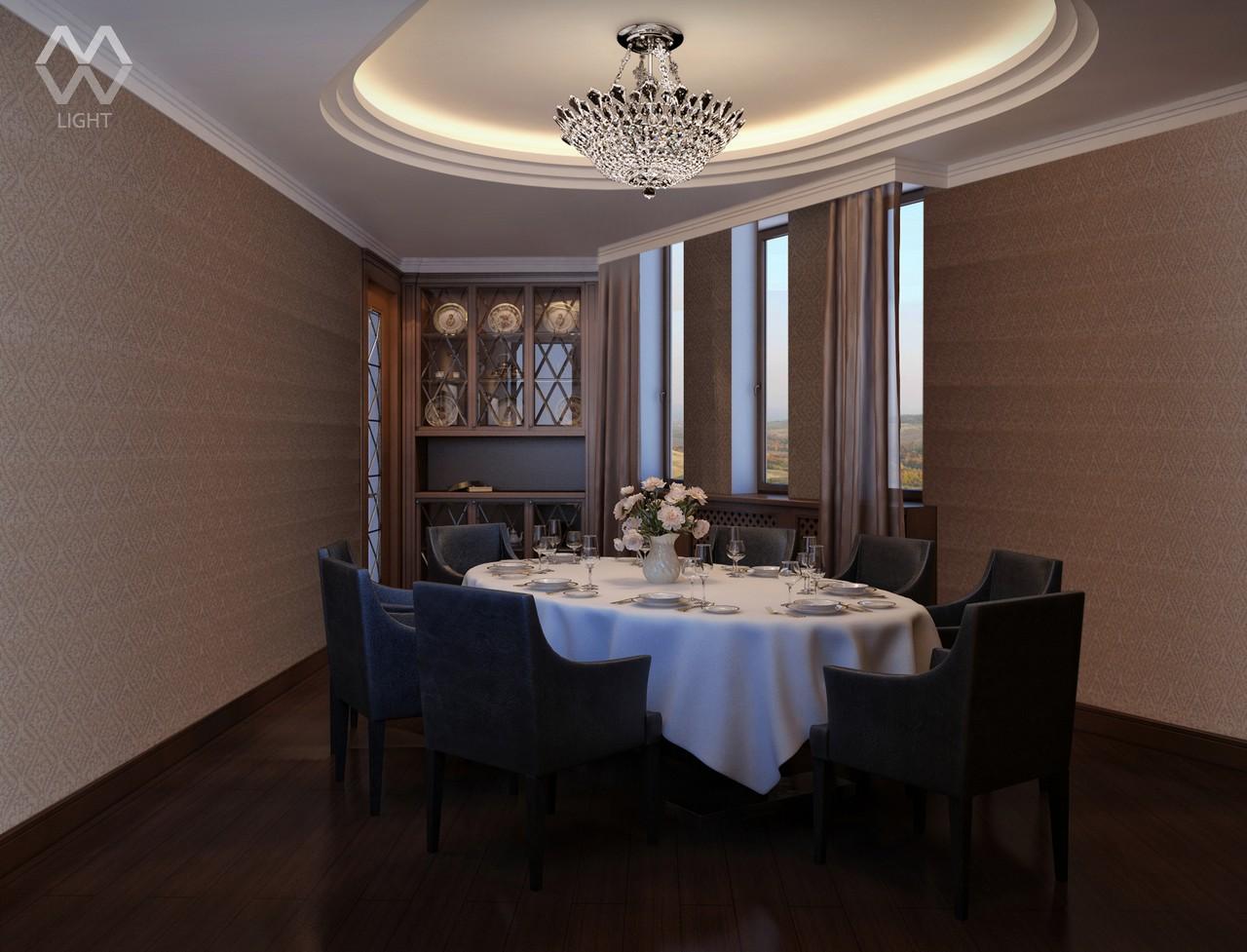 Потолочный светильник MW-Light Патриция 1 447010912 MW-LIGHT ДИЗАЙНЕРСКИЕ, ПАТРИЦИЯ 201814 Прозрачный;хром  - Вид №1