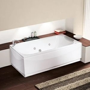 Ванна Plus Novellini CALYPSO с набортным смесителем и боковыми панелями