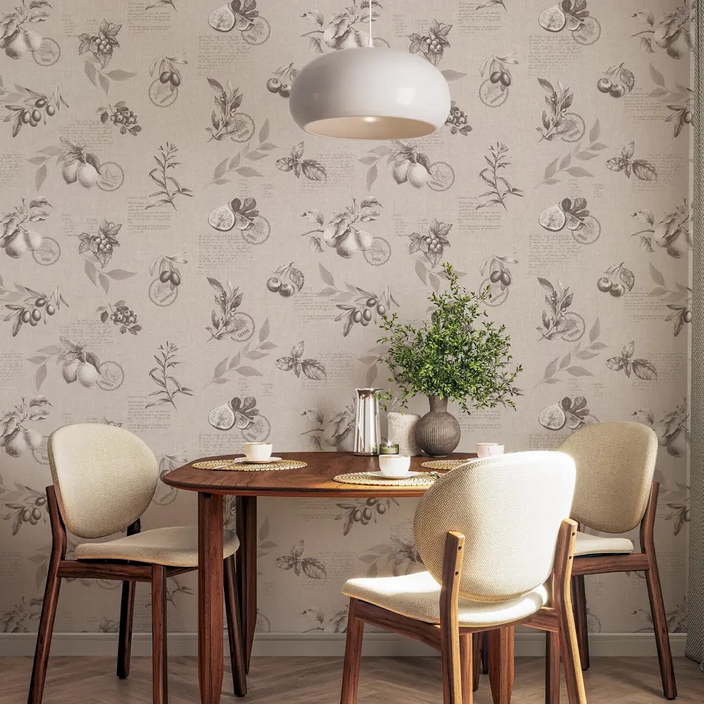 Обои флизелиновые Palitra Planet Paprika бежевые 1.06 м PP72186-81 STLM-2081486 - Вид №4