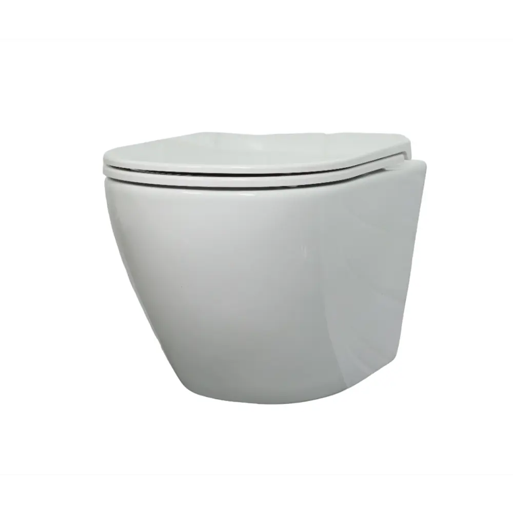 Alcora Encanto — подвесной унитаз с микролифтом и безободковой системой 89373664 STLM-0978273 - Вид №1