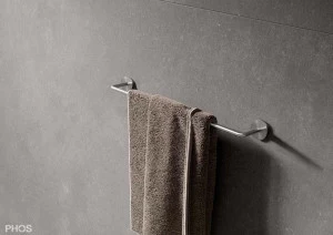 HS12-700G-K55 Полотенцесушитель изогнутый, из серии G для крепления на клей, ширина 70 см PHOS