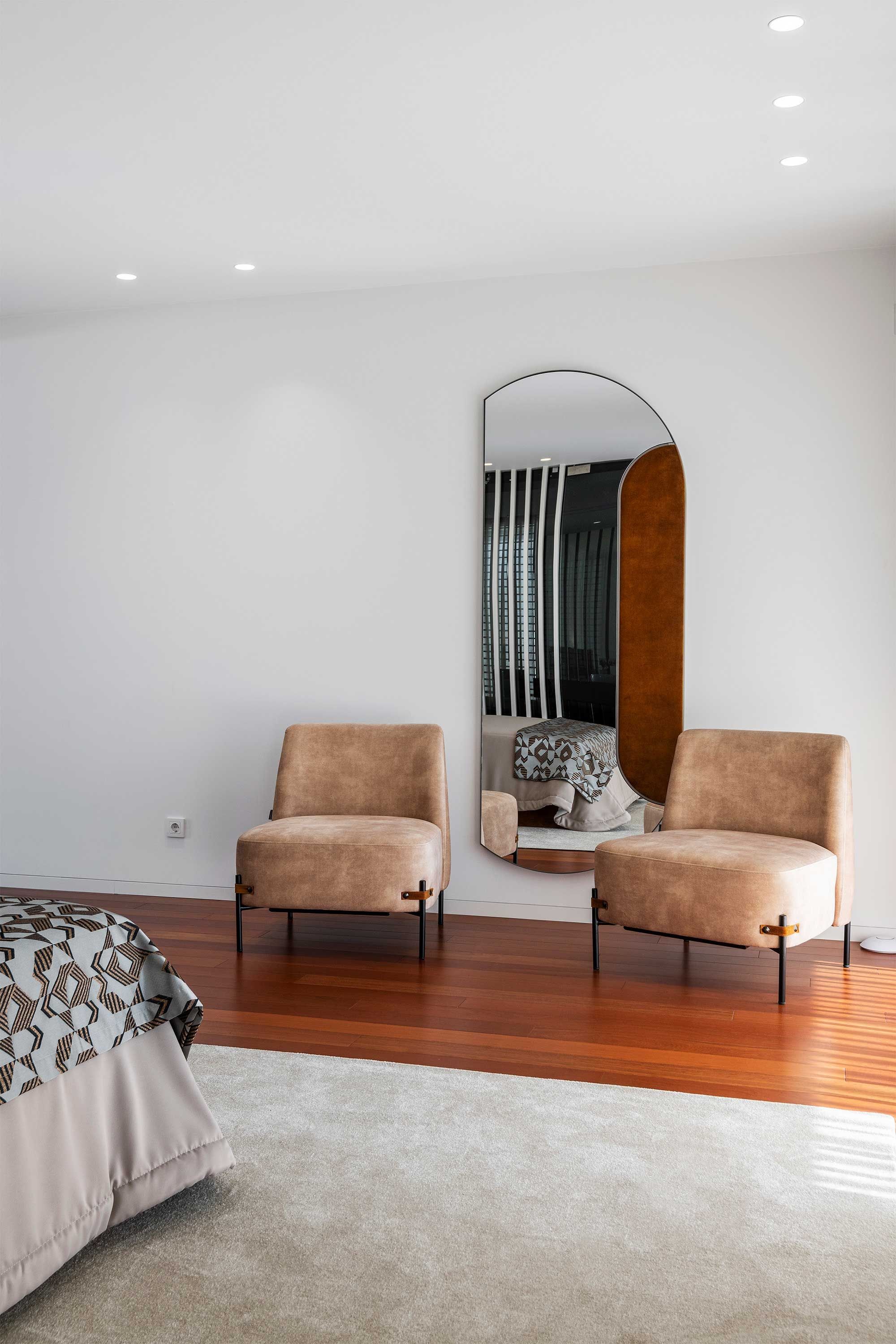 Зеркало из нержавеющей стали с настенной рамой Stylish Club мост ARCH-00078916 - Вид №3