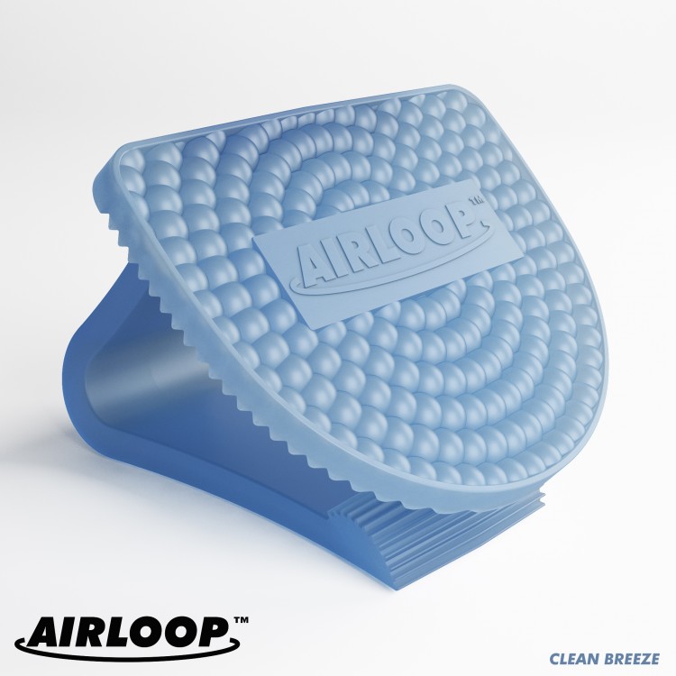 Airloop Linen Breeze VECTAIR SYSTEMS Ароматическая сетка для унитаза Airloop Linen Breeze - аромат Льняной Бриз для офиса, отеля и дома голубой 