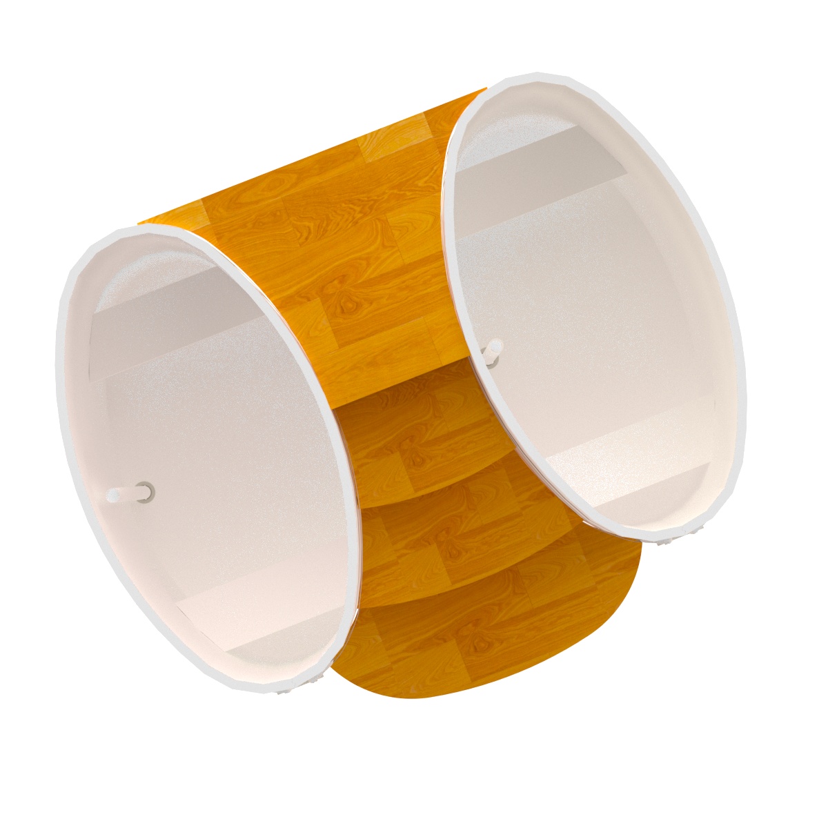 2328 Подиум на 2 купели 0,69х1,31 СЛ натуральный Alyarus  - Вид №2