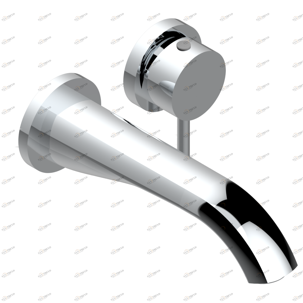 U5C-6541B Trim only for Built-in basin mixer with spout (two x 1/2'' inlets and one 1/2'' outlet), without waste Thg-paris Paradise Хром U5C 6541B A02 CAT.A