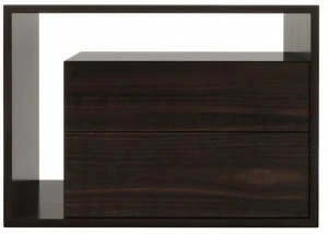 Laskasas Прямоугольная тумбочка из дерева с ящиками Scotland