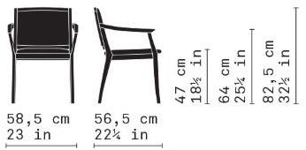 Very Wood Стул из ясеня штабелируемый, обитый, с подлокотниками Elegance sun-id-1351485 - Вид №3