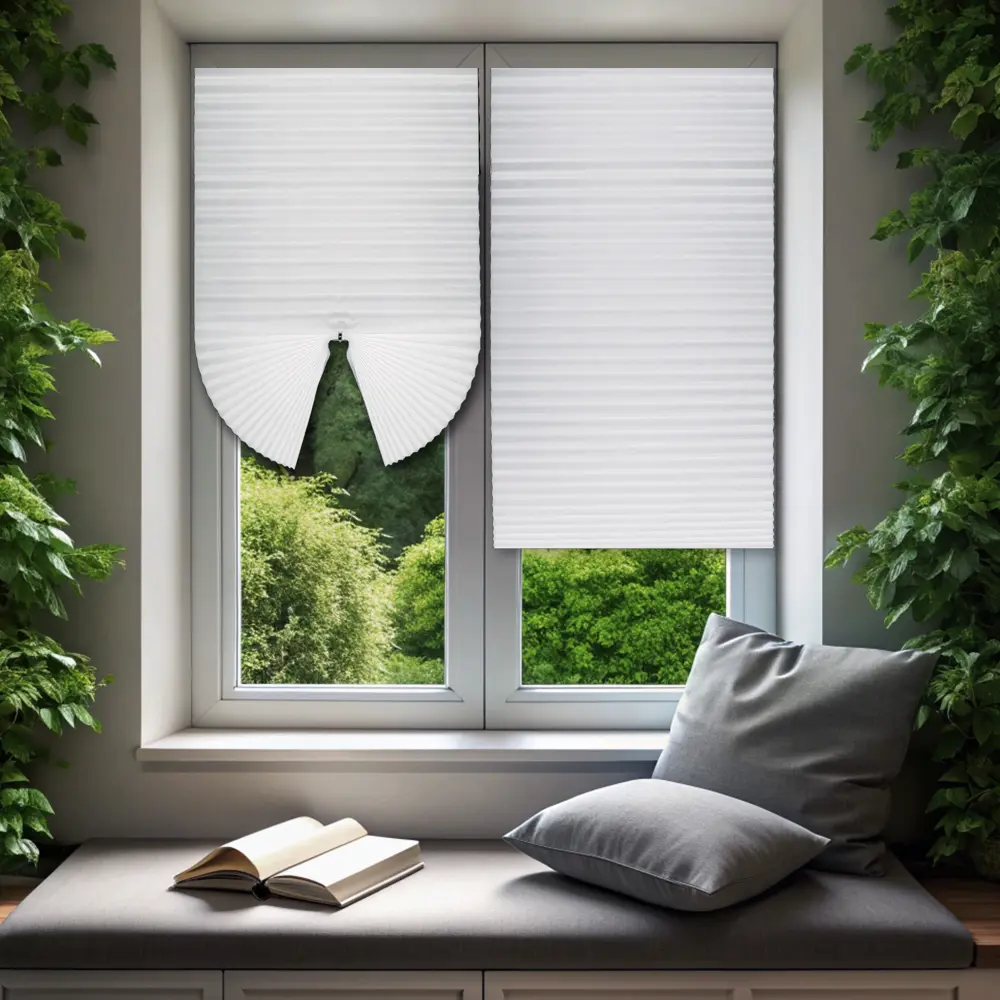 Штора-плиссе Room Decor LY-FF-PB01 90x180 см полиэстер белый 89394383 STLM-2209974  - Вид №6