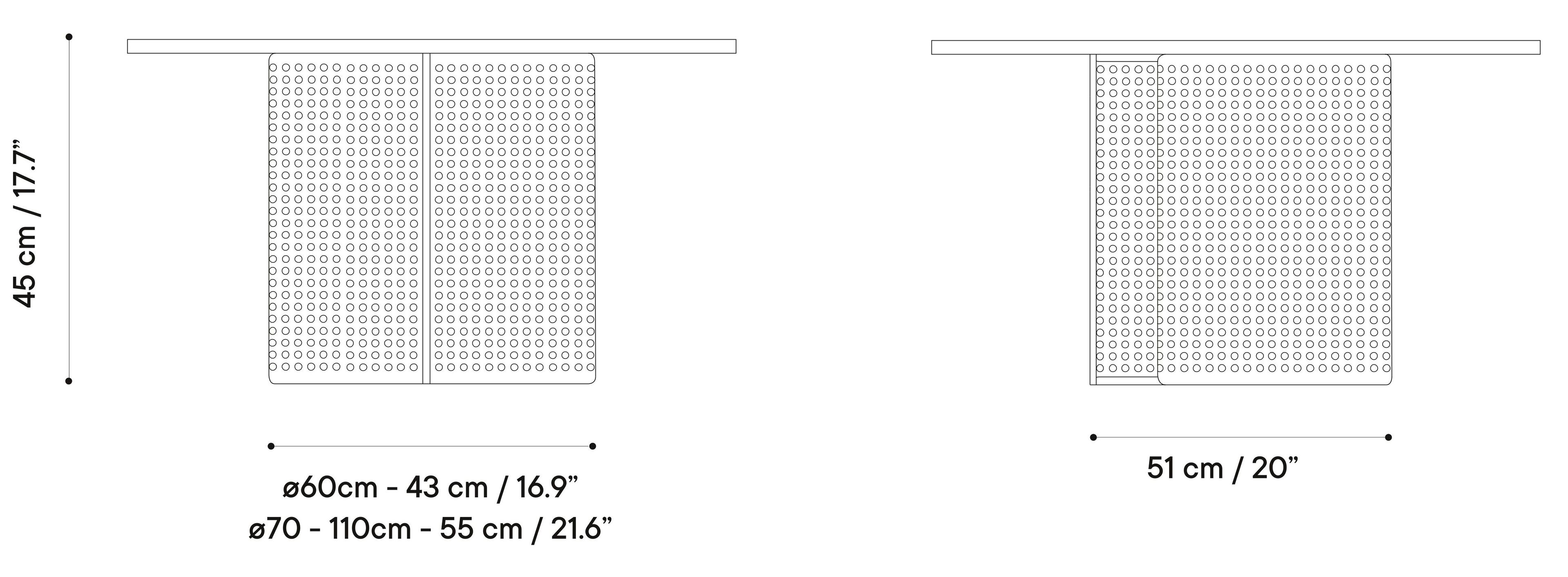 Круглый садовый столик из оцинкованной стали iSimar ARCH-00058561 - Вид №10