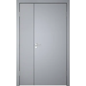 Дверь межкомнатная эмаль цвет серый (с притвором М3x21)