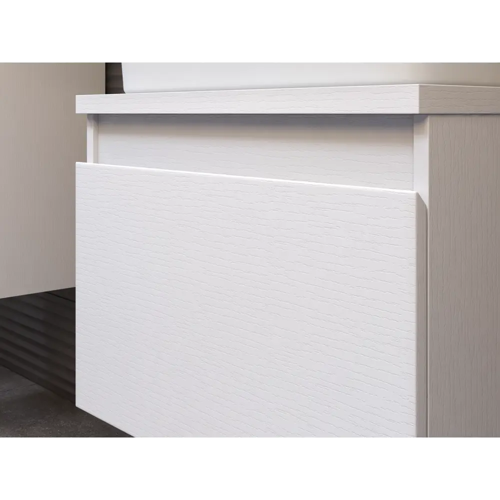 Тумба под раковину подвесная Vigo Matteo 60 см цвет белый STLM-2021675 - Вид №9