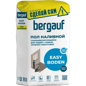 Наливной пол Bergauf Easy Boden 25 кг 13706811 STLM-2135555