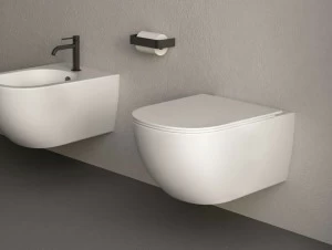 Подвесной унитаз настенный Белый Nic Pin Италия