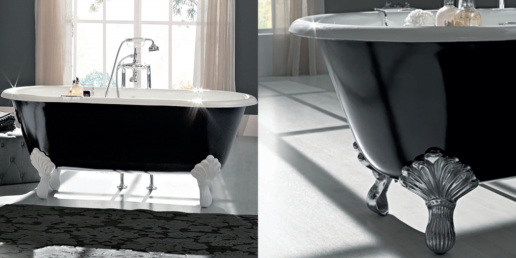 Ванна чугунная с ножками VRG 1915GR Gaia DUAL VRG1915GR - Вид №1