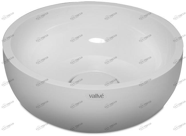 2510284 Накладная раковина на столешницу  овальная Vallvé 