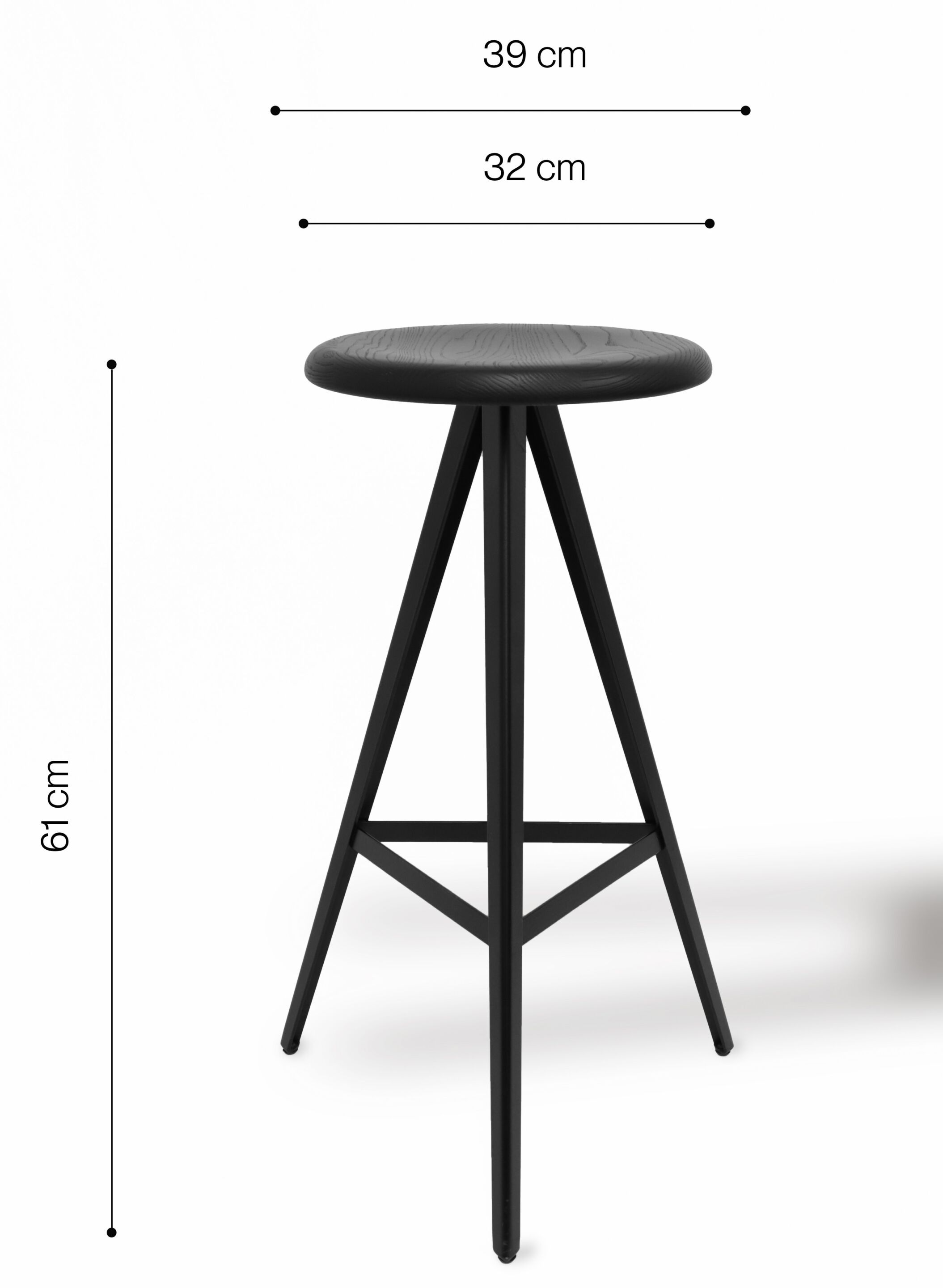 Деревянный барный стул с подставкой для ног TrabA' TrabA ' - Limited Edition ARCH-00035906 - Вид №6