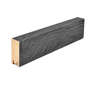 Декоративная рейка МДФ Дуб Шерман серый 280x5x2.5 см 89389917