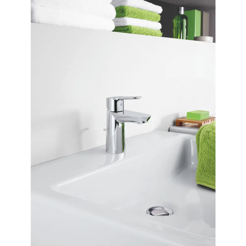 Смеситель для раковины Grohe Startclova S однорычажный цвет хром 82312201 STLM-2184612 - Вид №8