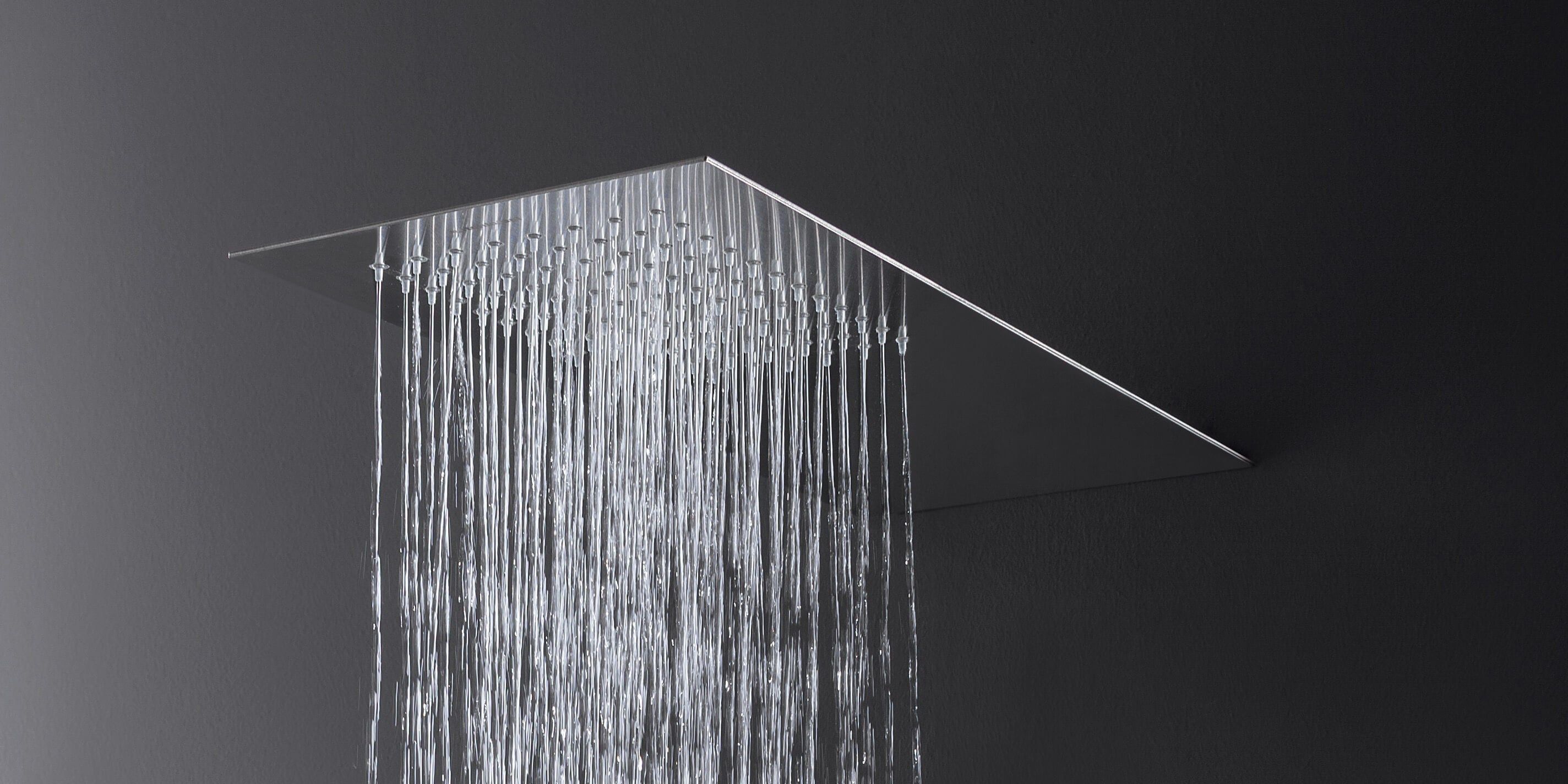 Нержавеющая сталь ультра-плоский настенный водопад душевая головка Antoniolupi BILASTRA ARCH-00114987 - Вид №2