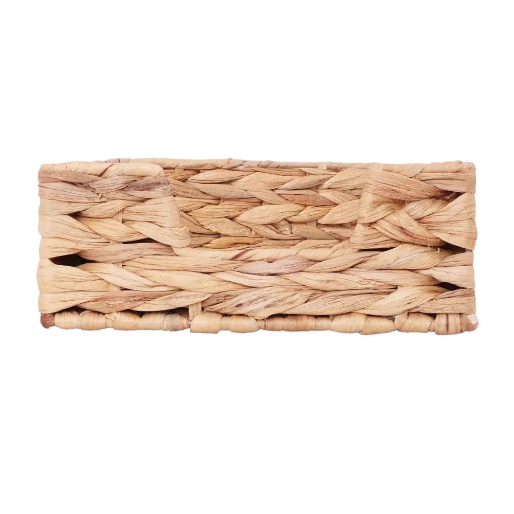 Корзина Konsensa 22x8x22 см водяной гиацинт цвет бежевый 89439479 STLM-2138123  - Вид №2