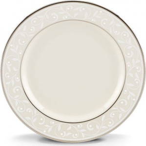 10587105 Lenox Тарелка пирожковая Lenox "Чистый жемчуг" 16см Фарфор костяной