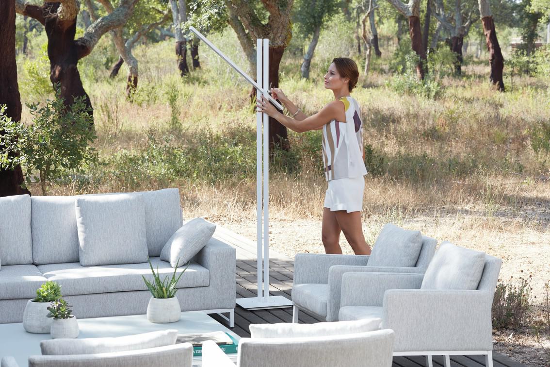 MNST609 Диван фиксированный lotus smokey 290 Manutti Zendo - Вид №10