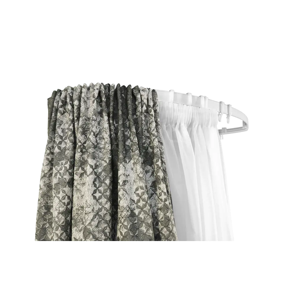 Гибкий карниз Santreyd Kauffort для эркерных окон 700 см 89144923 STLM-0079084 - Вид №6