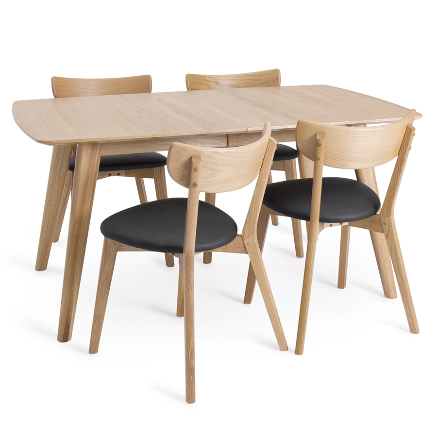 24840200 Стол раздвижной , rho, 150/195х90х74 см Unique Furniture  - Вид №4