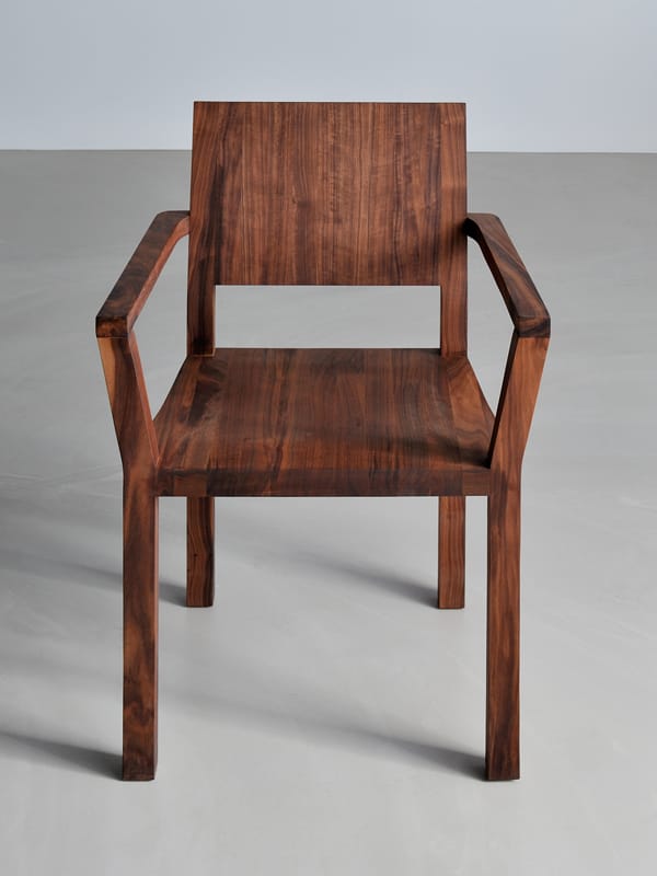 Стул из массива дерева с подлокотниками Vitamin Design ARCH-00027819 - Вид №8