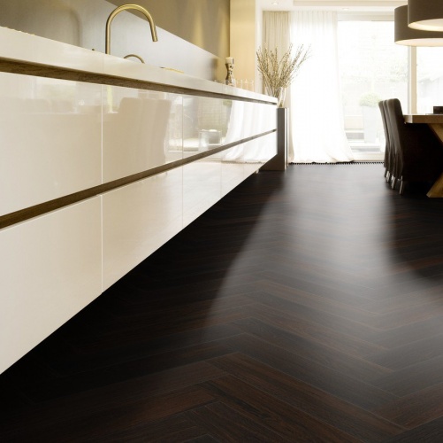 Паркет Ёлка Solidfloor New classic Лувр 1126206 Дуб Натур (Рельефная) 610х122 мм 1500200201 - Вид №18