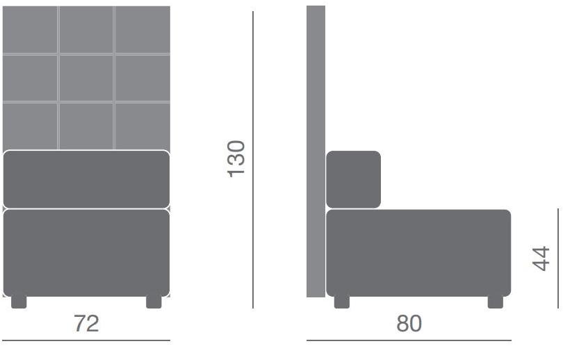 Kastel Кожаное кресло с высокой спинкой Kuadra sun-id-1442444 - Вид №10