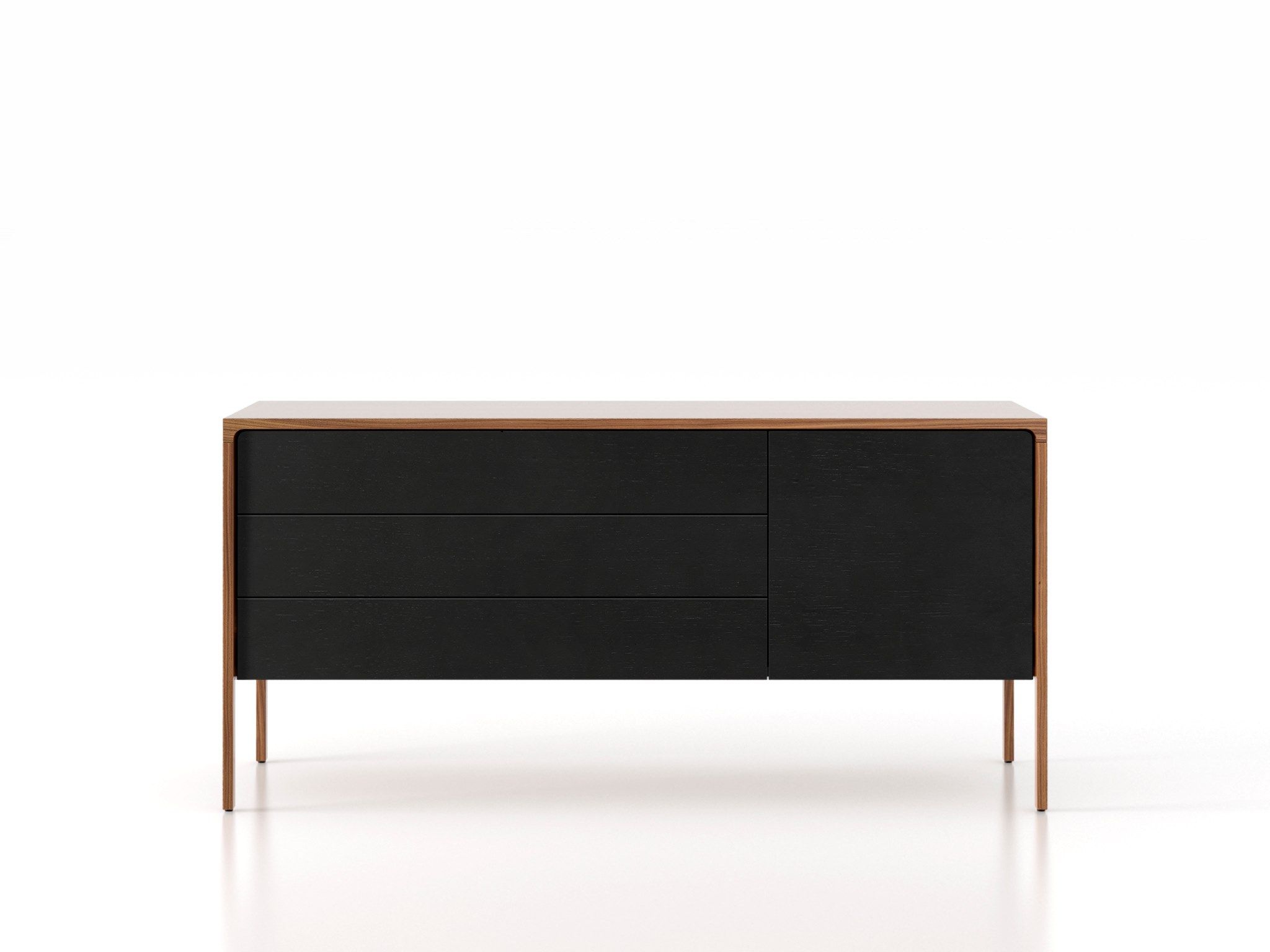 Деревянный шкаф с распашными дверями Punt Tactile ARCH-00078397 - Вид №33