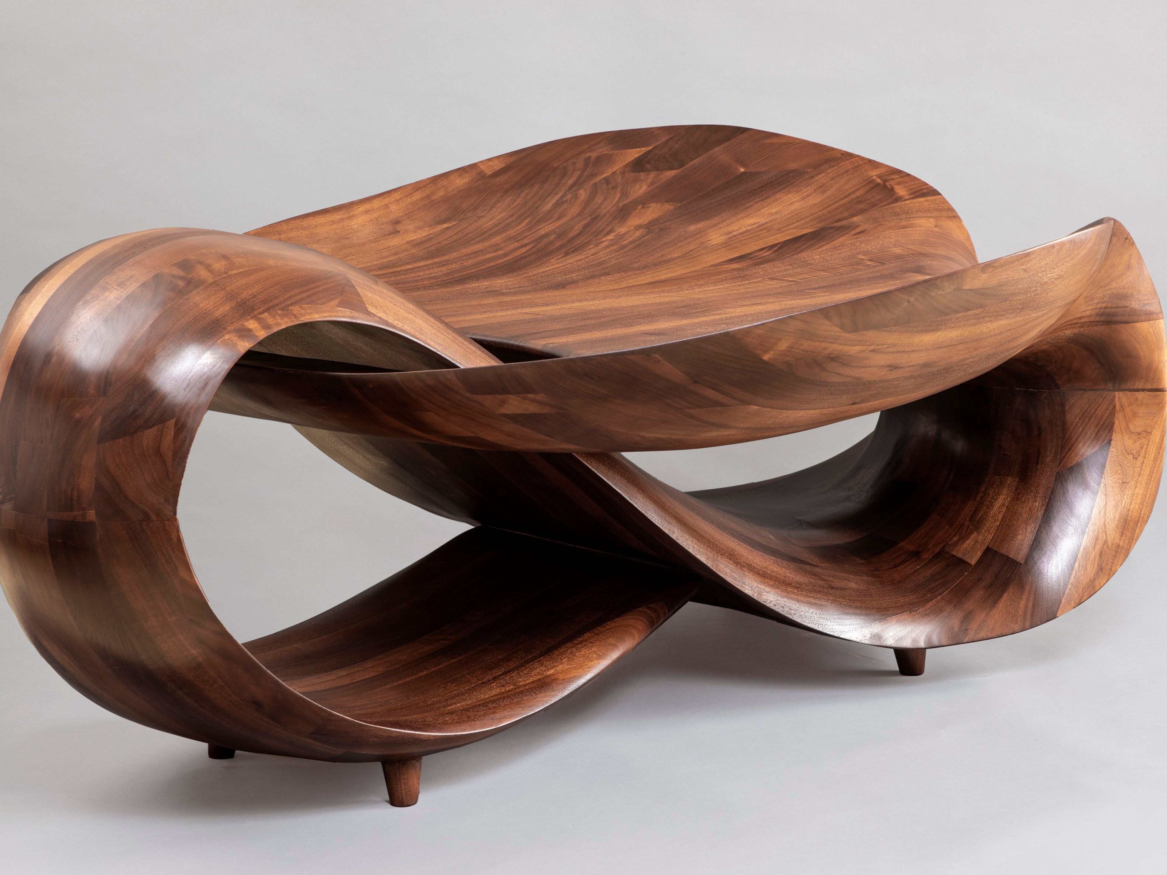 Стол для гостиной из грецкого ореха LO Contemporary L’INFINI ARCH-00101515 - Вид №3