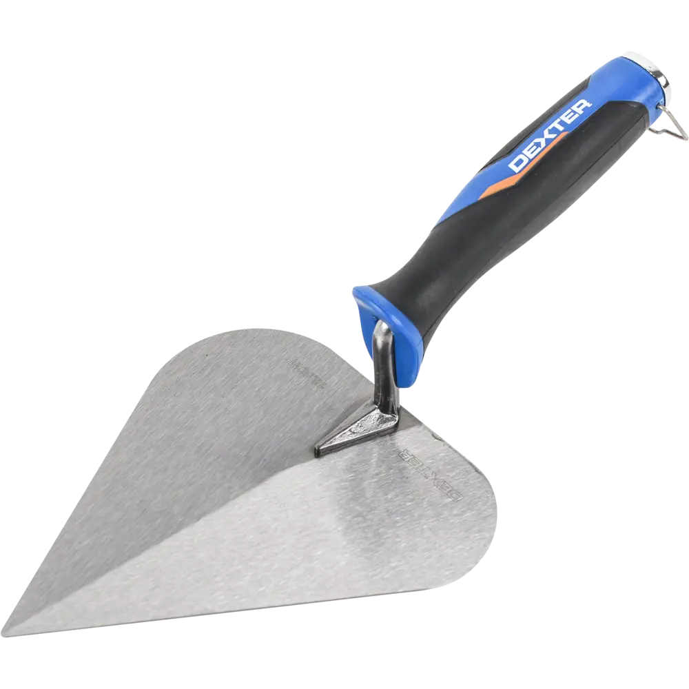 Кельма штукатурная Dexter в форме сердца с прорезиненной ручкой 82338303 STLM-0024889