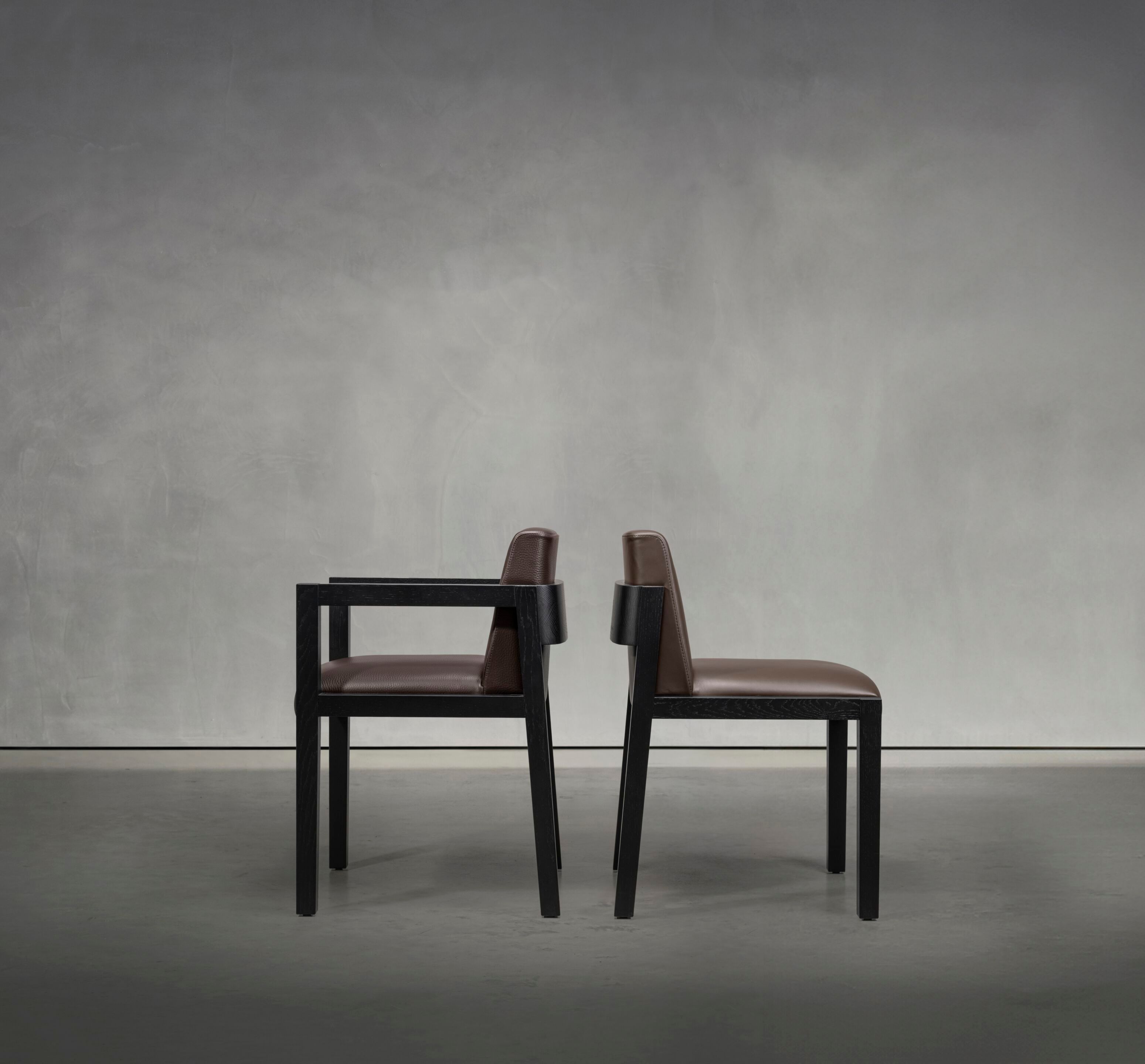 Кожаный мягкий стул Piet Boon WIETSE ARCH-00149809 - Вид №3