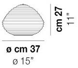 Vetreria Vistosi Настольная лампа из дутого стекла Spirit sun-id-1499148 - Вид №1