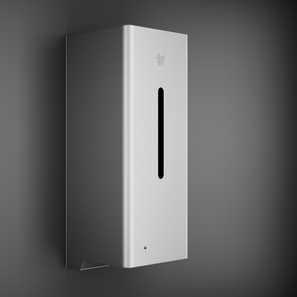 S245-S Настенный дозатор жидкого мыла из нержавеющей стали, емкость 800 мл Duten  - Вид №1