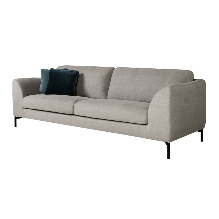 Диван Klara, трехместный, светло-серый Sits S1311 - Вид №3