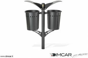 DIMCAR Подземный металлический мусорный бак для наружного применения Elite 203-d