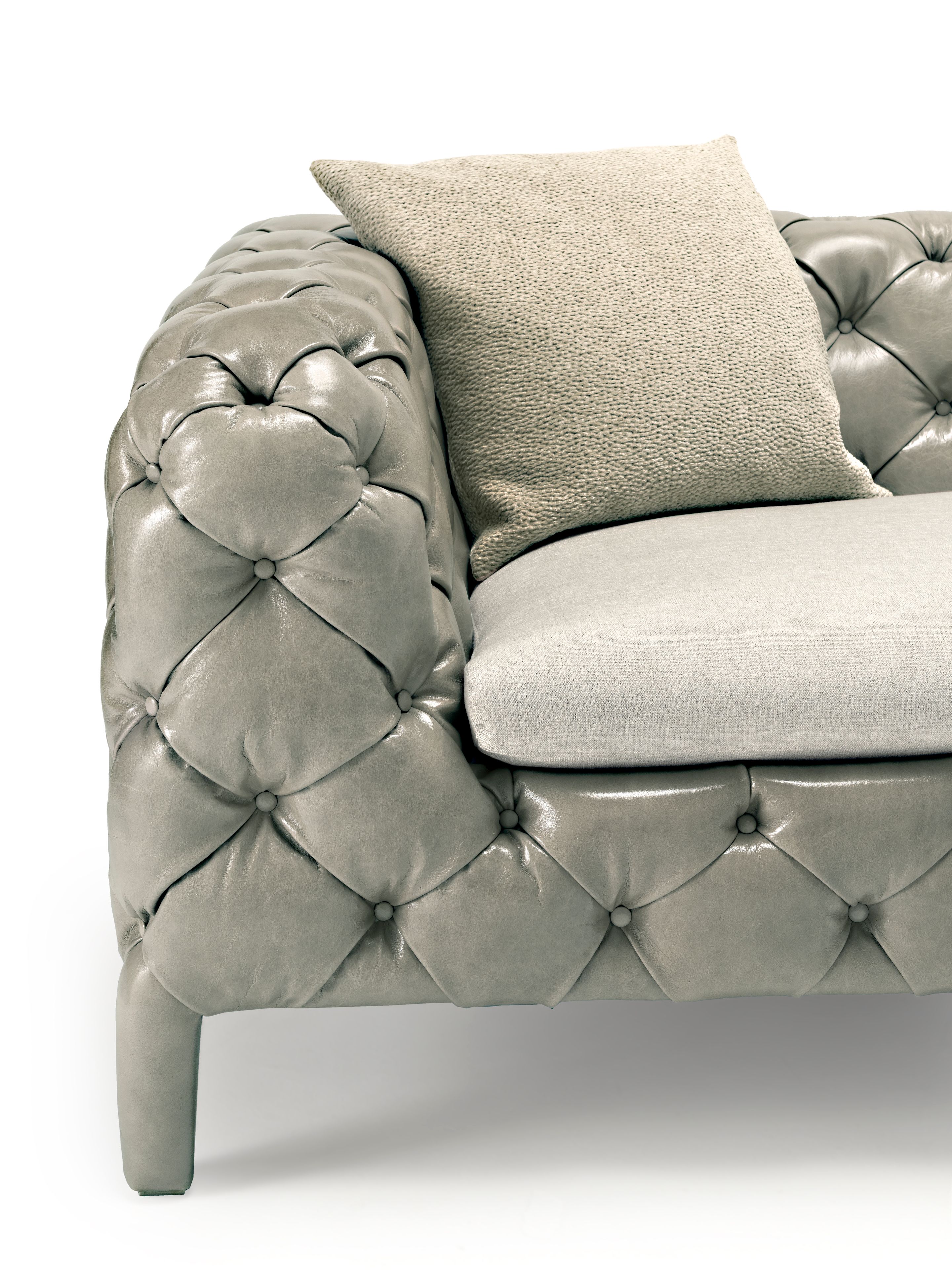 Кожаный диван capitonné Arketipo ARCH-00083049 - Вид №11