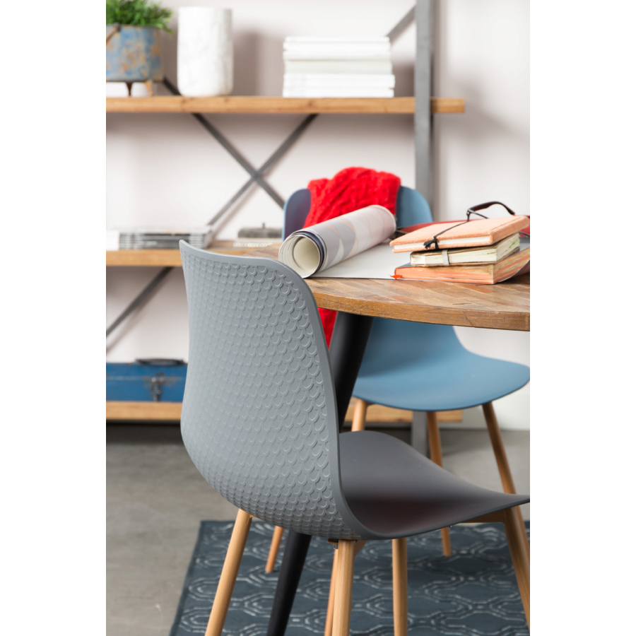 Стул Leon белый White Label Living 1100304 - Вид №1