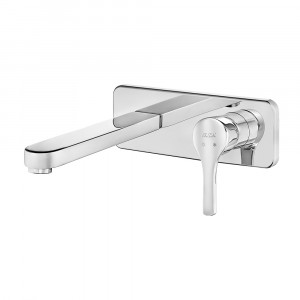 102167610st-k  Смеситель для скрытого монтажа для раковины Vera, монтируемый на поверхность - одинарная розетка - экономия воды