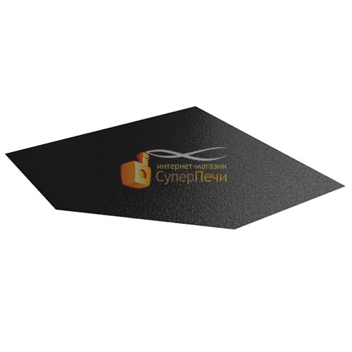 Grillux Лист угловой-призматический 1100х1100 черный 4997 - Вид №1