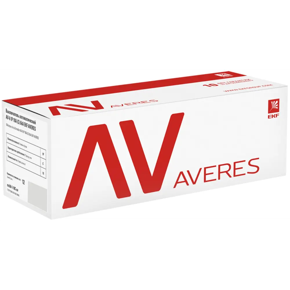 Автоматический выключатель EKF AV-6 B16 с защитой от несанкционированного доступа 84579867 STLM-0052229 - Вид №3