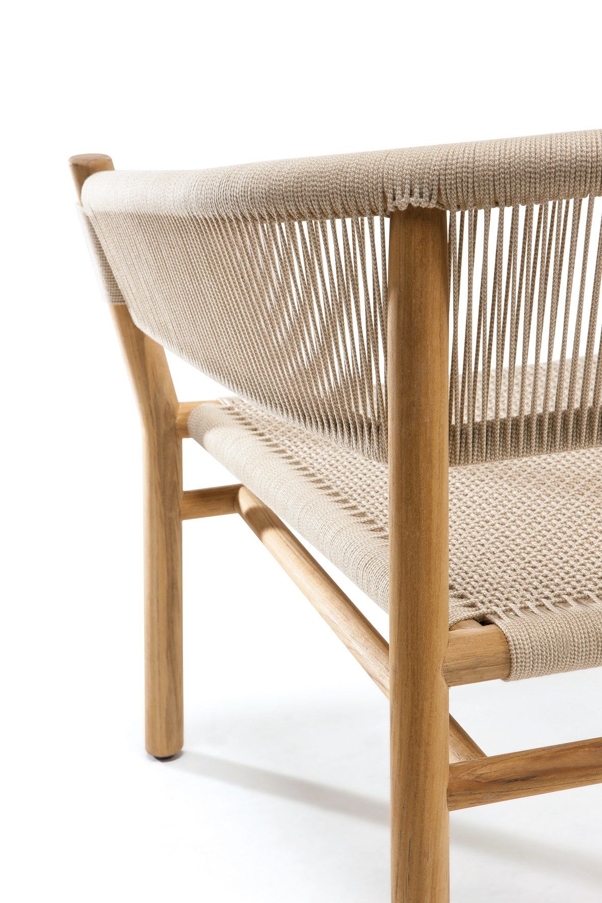 Веревочный садовый стул с подлокотниками Ethimo ARCH-00076587 - Вид №14